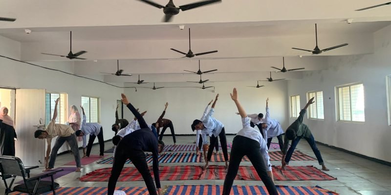 10th International Yoga Day celebrations at Omar HMC AND RC